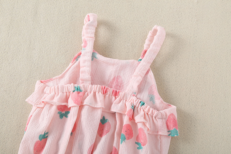 Bodysuit cho bé sợi tre, áo liền quần sát nách kèm mũ xinh xắn cho bé gái từ 7-13kg