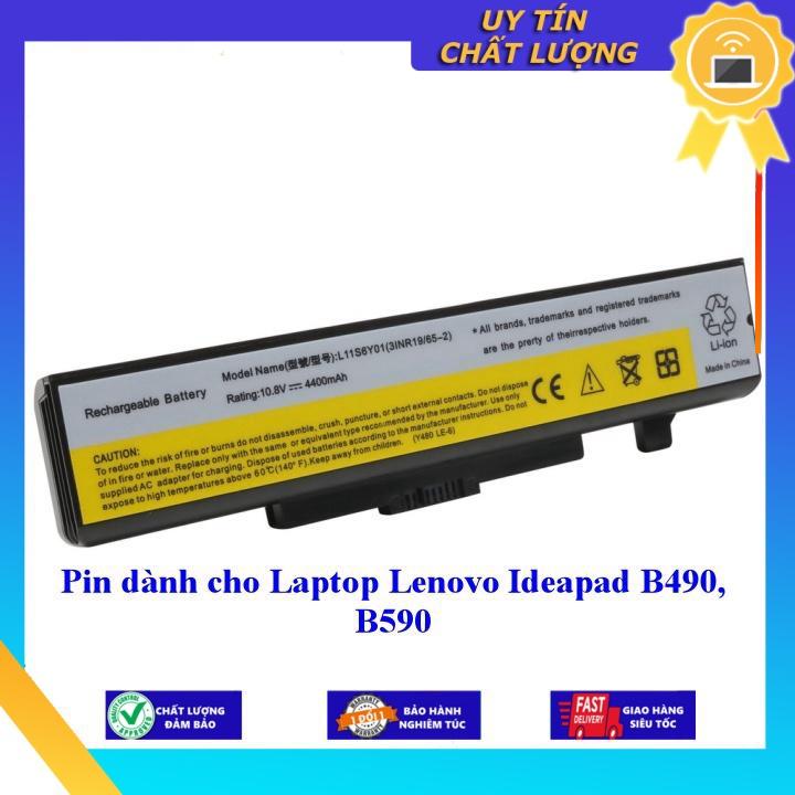 Pin dùng cho Laptop Lenovo Ideapad B490 B590 - Hàng Nhập Khẩu New Seal