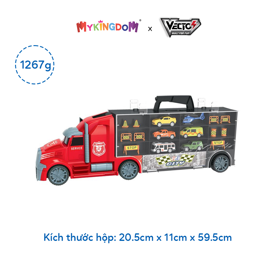 Đồ Chơi VECTO Xe Tải Nhiều Ngăn - Thành Phố VT01G