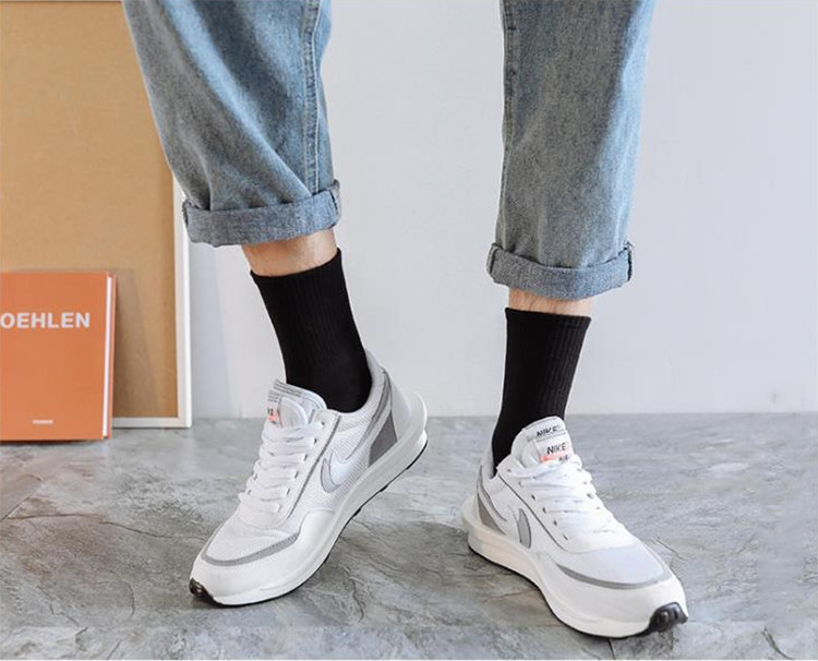 Set 5 Đôi Tất Cao Cổ Unisex Bèo Nhún Gân Tăm Style Thanh Lịch