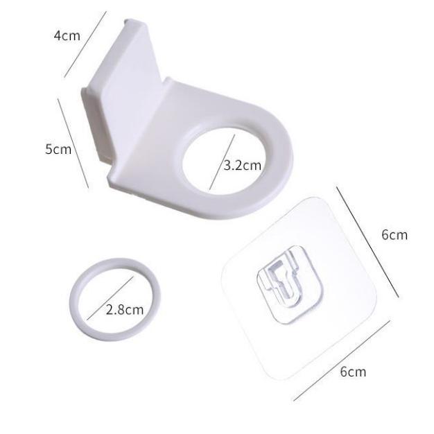 Móc treo dầu gội đầu, móc treo chai sữa tắm dán tường nhà tắm siêu chắc Duashop