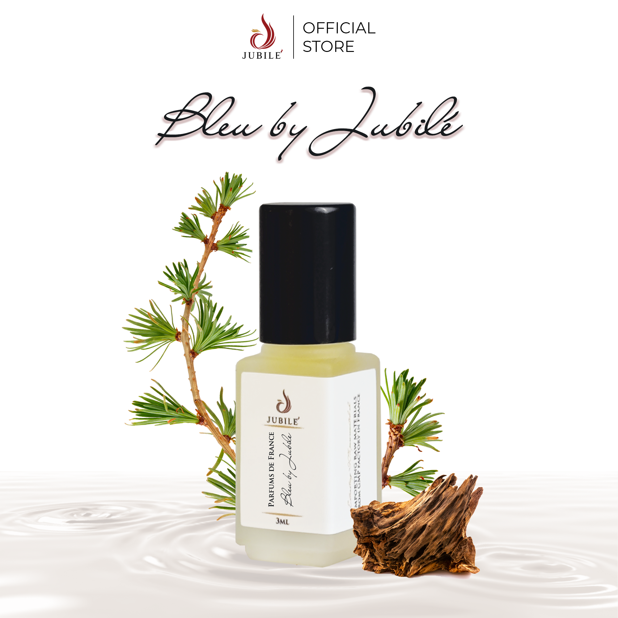 Tinh dầu nước hoa Pháp Jubilé lăn 3ml BLEU BY JUBILÉ