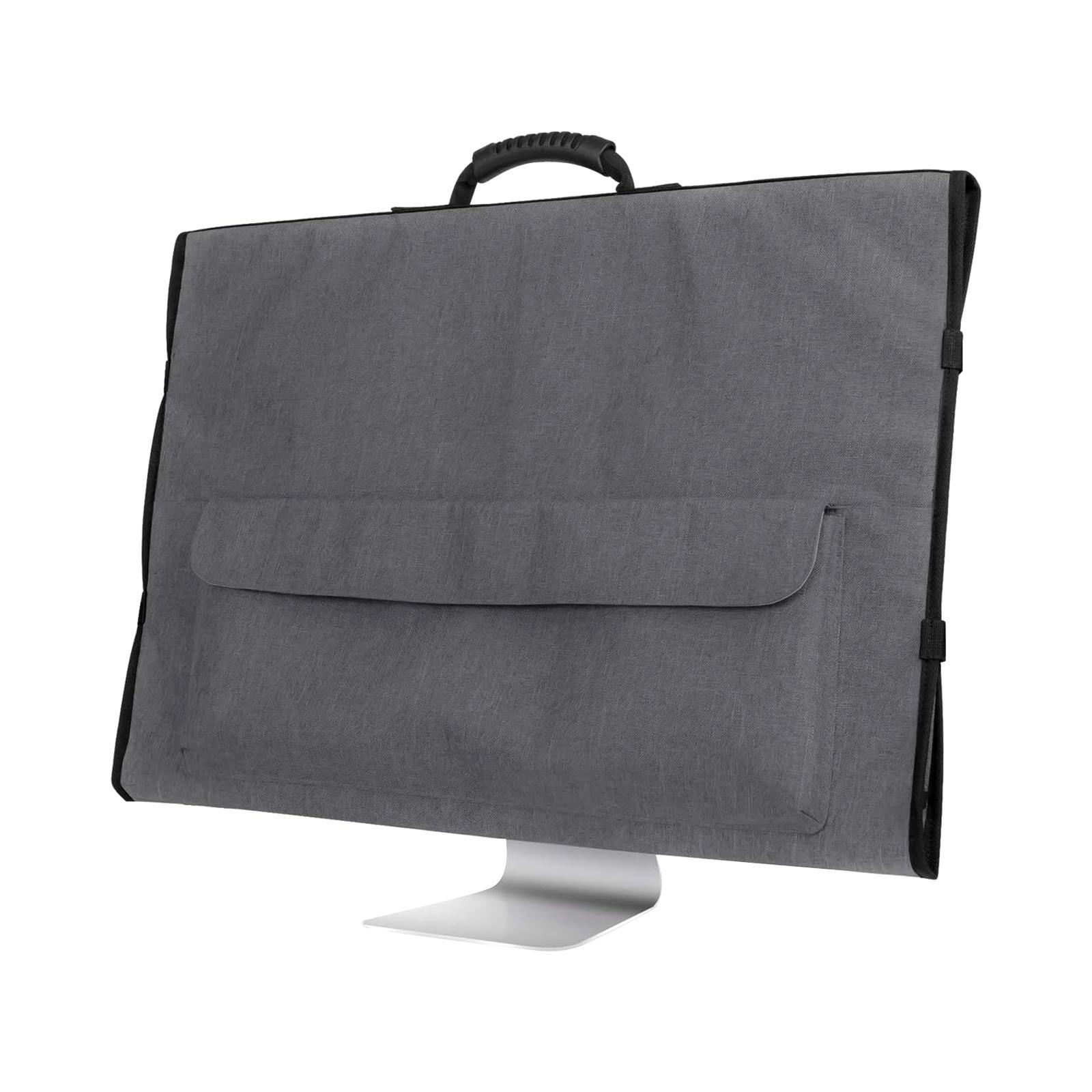 27" Monitor Carrying Case for Desktop Computer Screen and Accessories