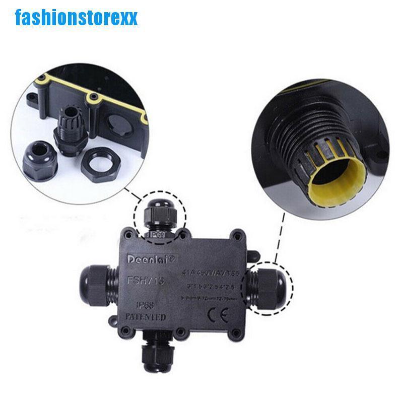 Hộp Kết Nối Cáp IP66 2 / 3 Cách