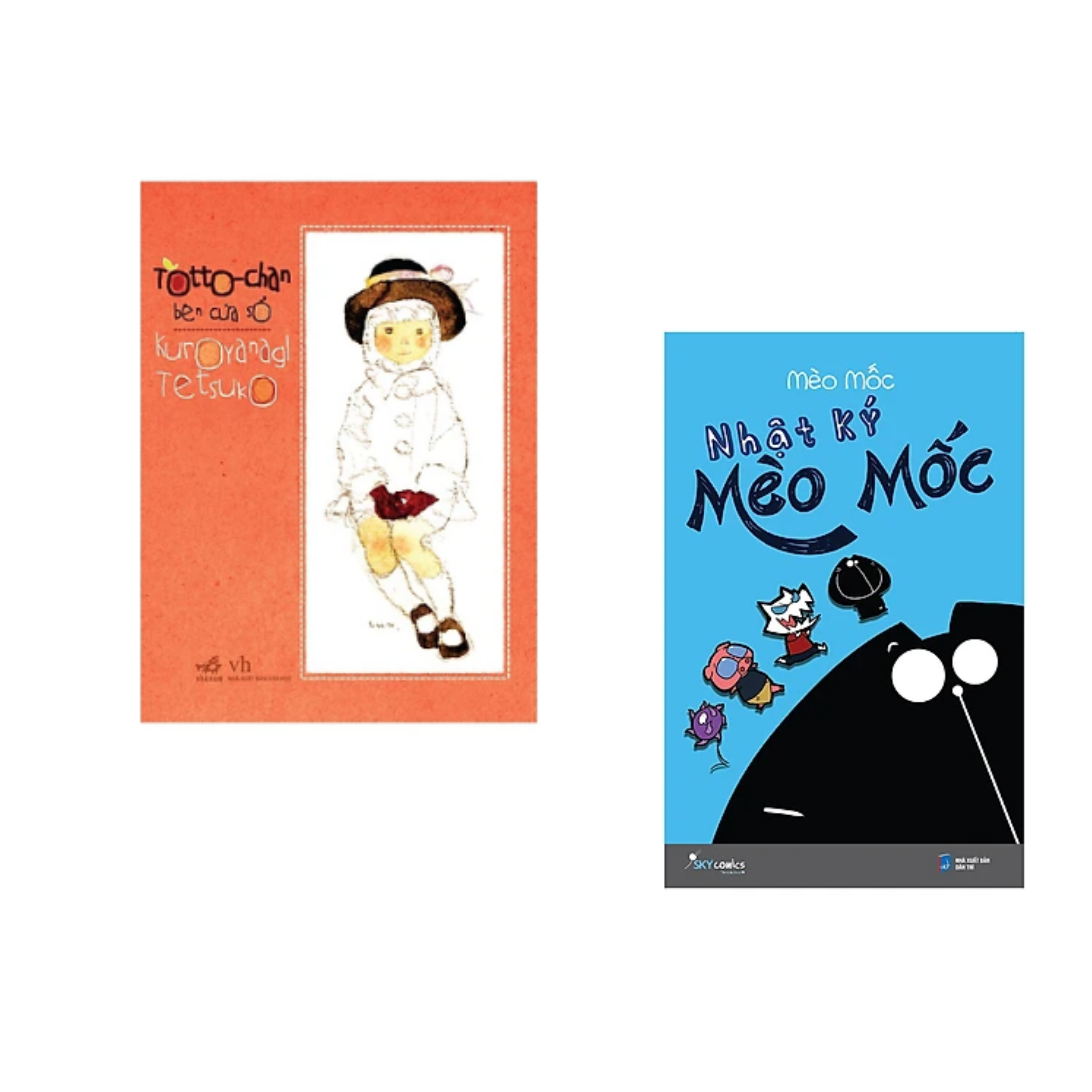 Combo 2 truyện Cực Hay Cho Bé: Nhật Ký Mèo Mốc +Totto - Chan Bên Cửa Sổ/ Tặng Bookmark Happy Life Chờ duyệt tự động