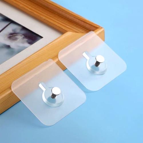 Miếng Dán Tường Kèm Ốc Vít, Móc Dán Cường Lực Giúp Gắn Giá Kệ Không Cần Khoan Tường Siêu Tiện Lợi 88314