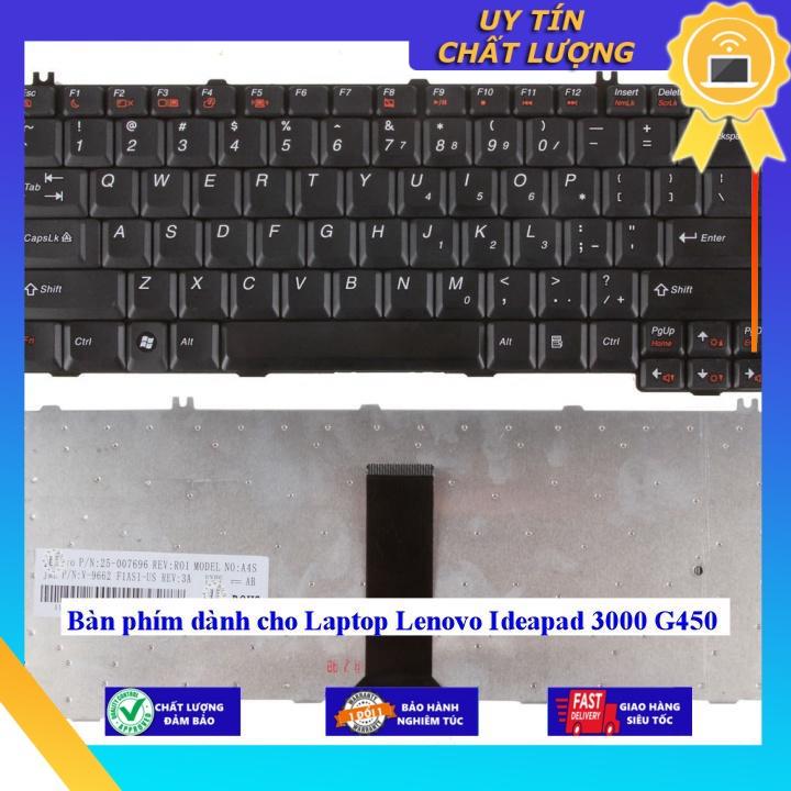 Bàn phím dùng cho Laptop Lenovo Ideapad 3000 G450 - Hàng Nhập Khẩu New Seal
