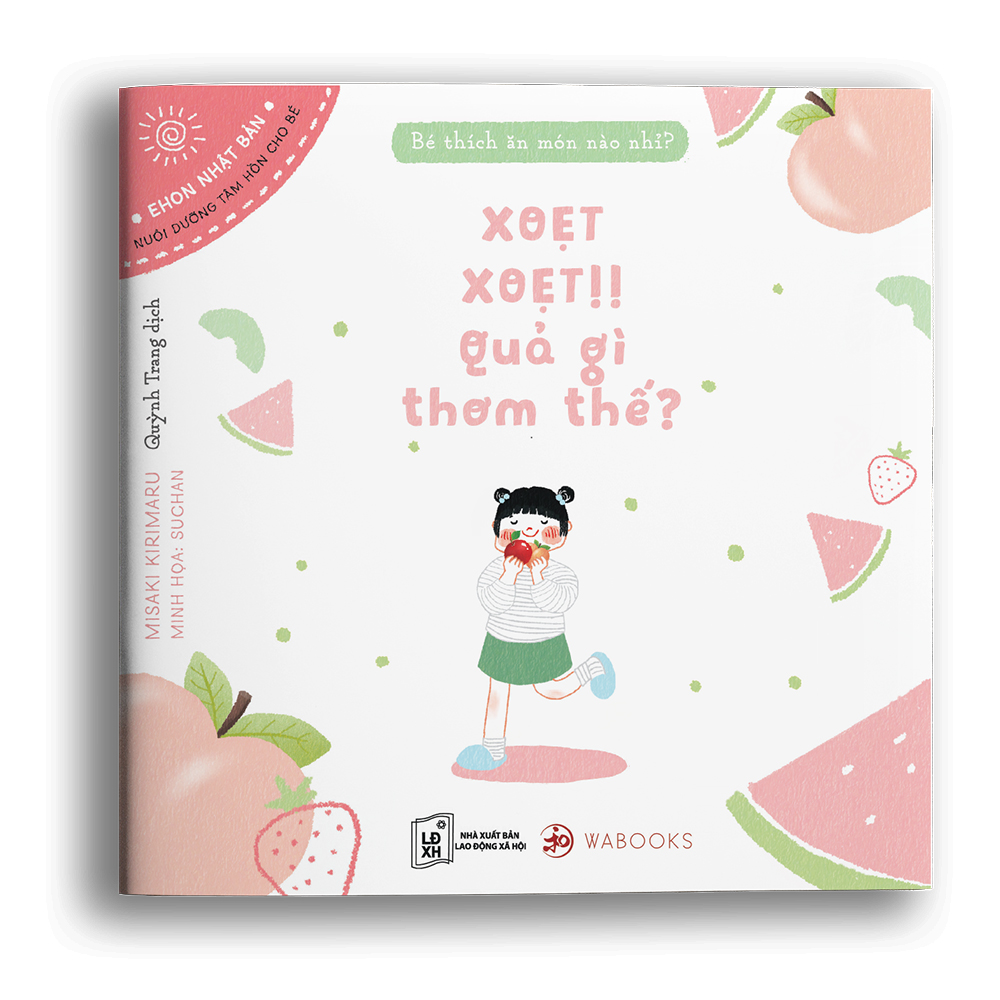 Combo 4 cuốn truyện tranh Ehon Nhật Bản - Bé thích ăn món nào nhỉ? - Dành cho trẻ từ 0 - 3 tuổi