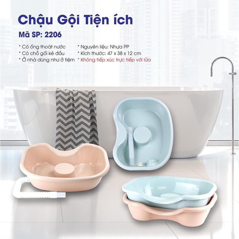 Chậu gội đầu cho bà bầu, người già, Chậu tắm Việt Nhật