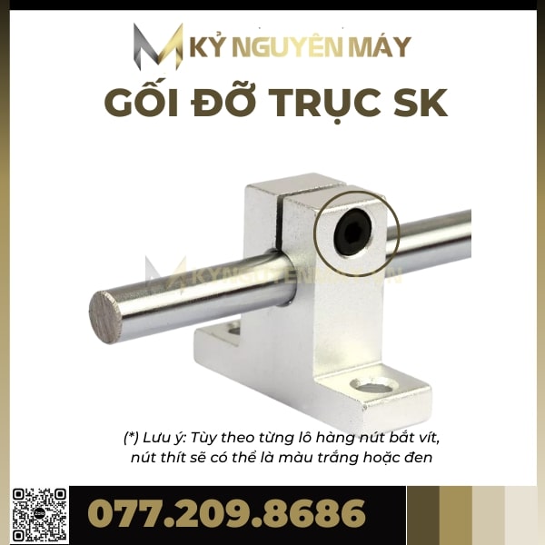 Gối Đỡ SK, SK8, SK10, SK12, SK16, SK20, SK25 - KỶ NGUYÊN MÁY