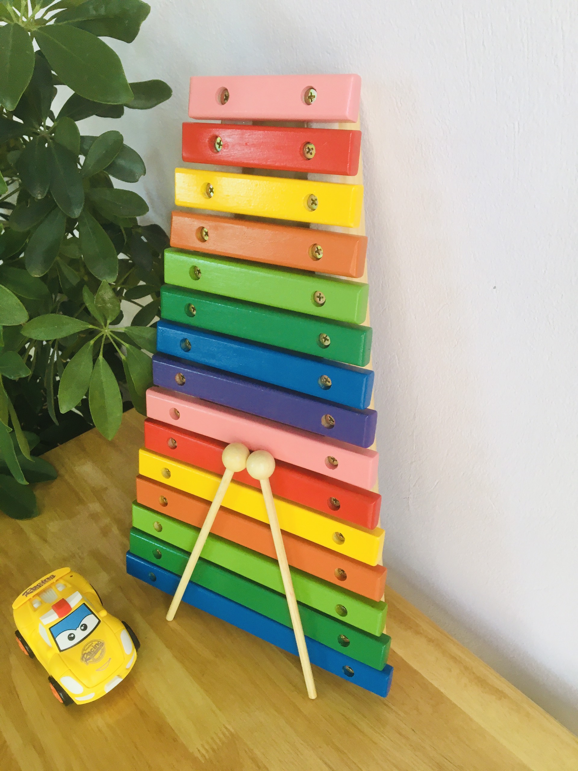 Đồ chơi đàn xylophone gỗ 15 thanh loại to cao cấp, đồ chơi đàn gỗ nhạc cụ giải trí rèn kĩ năng giáo dục cho bé