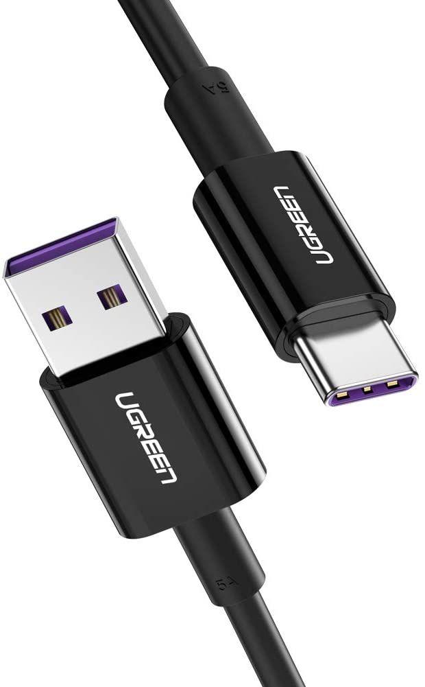 Ugreen UG60727US253TK 1M màu đen usb type c 2.0 Cáp sạc và dữ liệu truyền từ máy tính ra điện thoại - HÀNG CHÍNH HÃNG