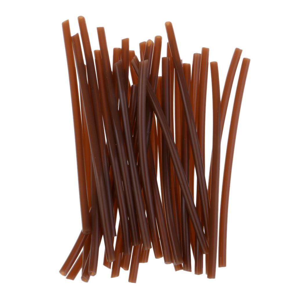 30Pcs Fishing Rigs Tube Sleeves Heat Shrink Tube for Carp Rigs Pike Fishing