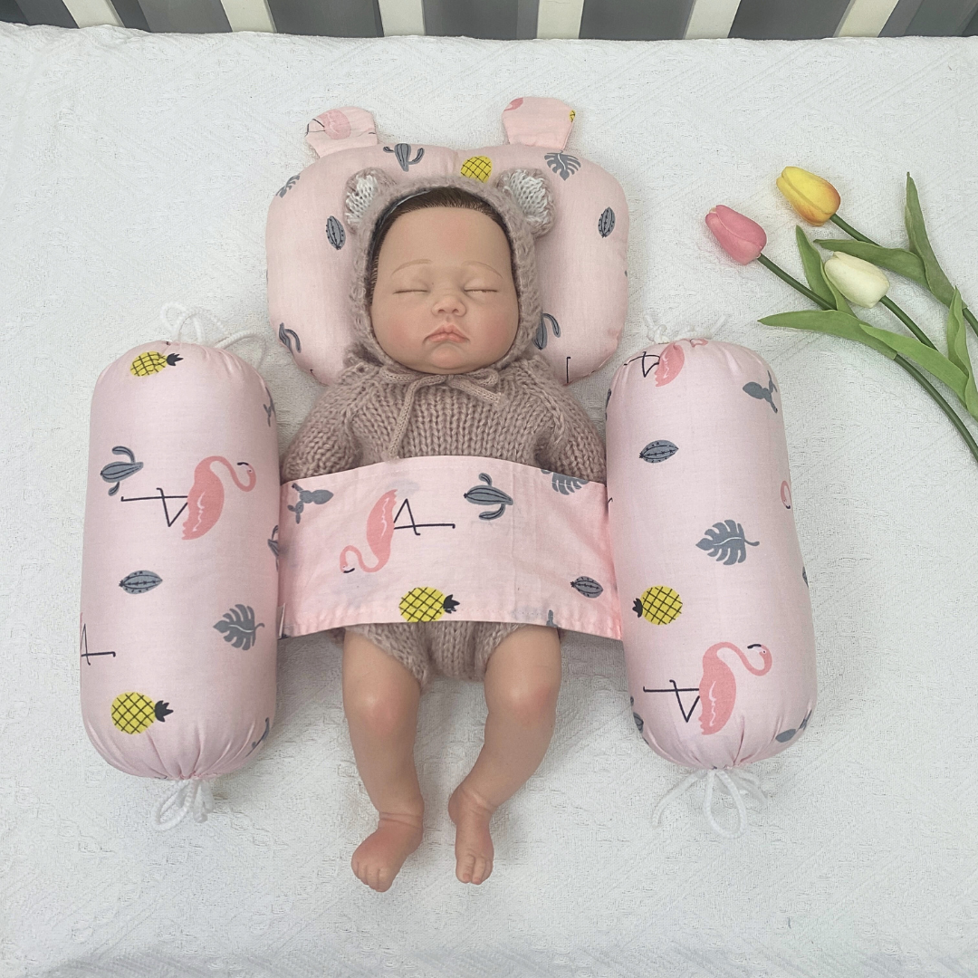Combo Gối Chặn Cho Bé Sơ Sinh Cao Cấp Chống Giật Mình Giúp Bé Ngủ Ngon Hơn 267