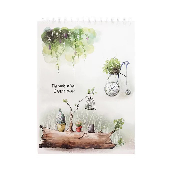 Sổ Sketchbook Định lượng 120g - Mẫu ngẫu nhiên