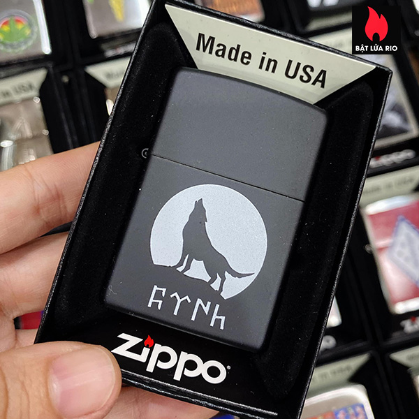 Bật Lửa Zippo 218 Wolf Design