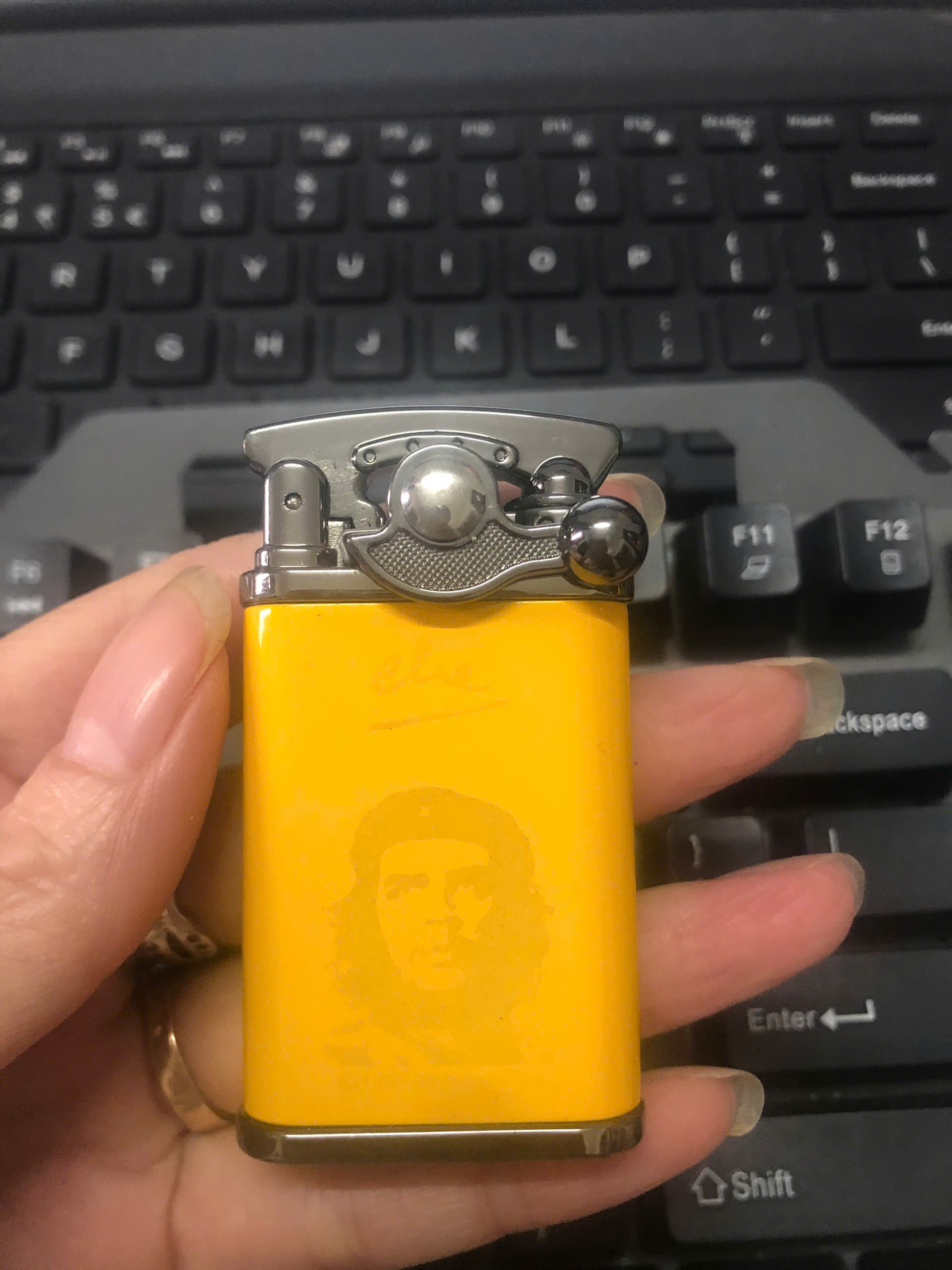 Vỏ Hộp Quet Bật Lửa Khò 1 Tia Đánh Lửa Tự Động COB-602