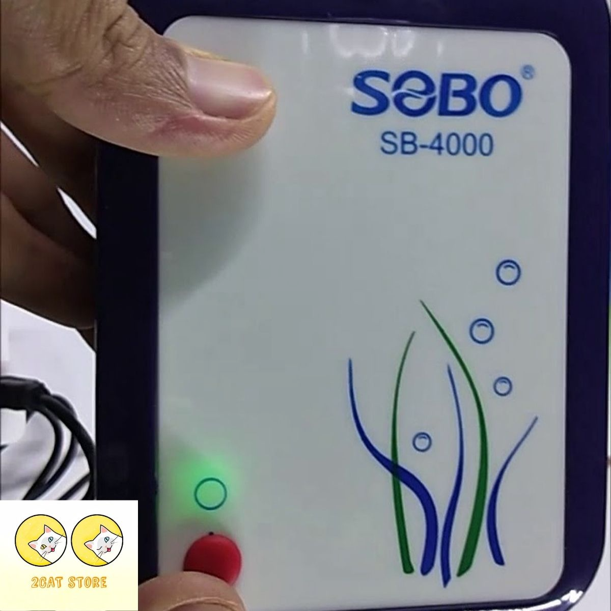 Máy sủi khí tích điện mini SB-4000