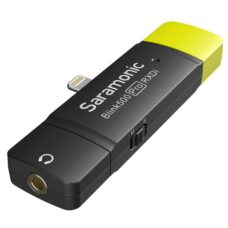Micro thu âm không dây Saramonic Blink 500 Pro B3 cổng Lighting cho Iphone, Ipad - Hàng Chính Hãng