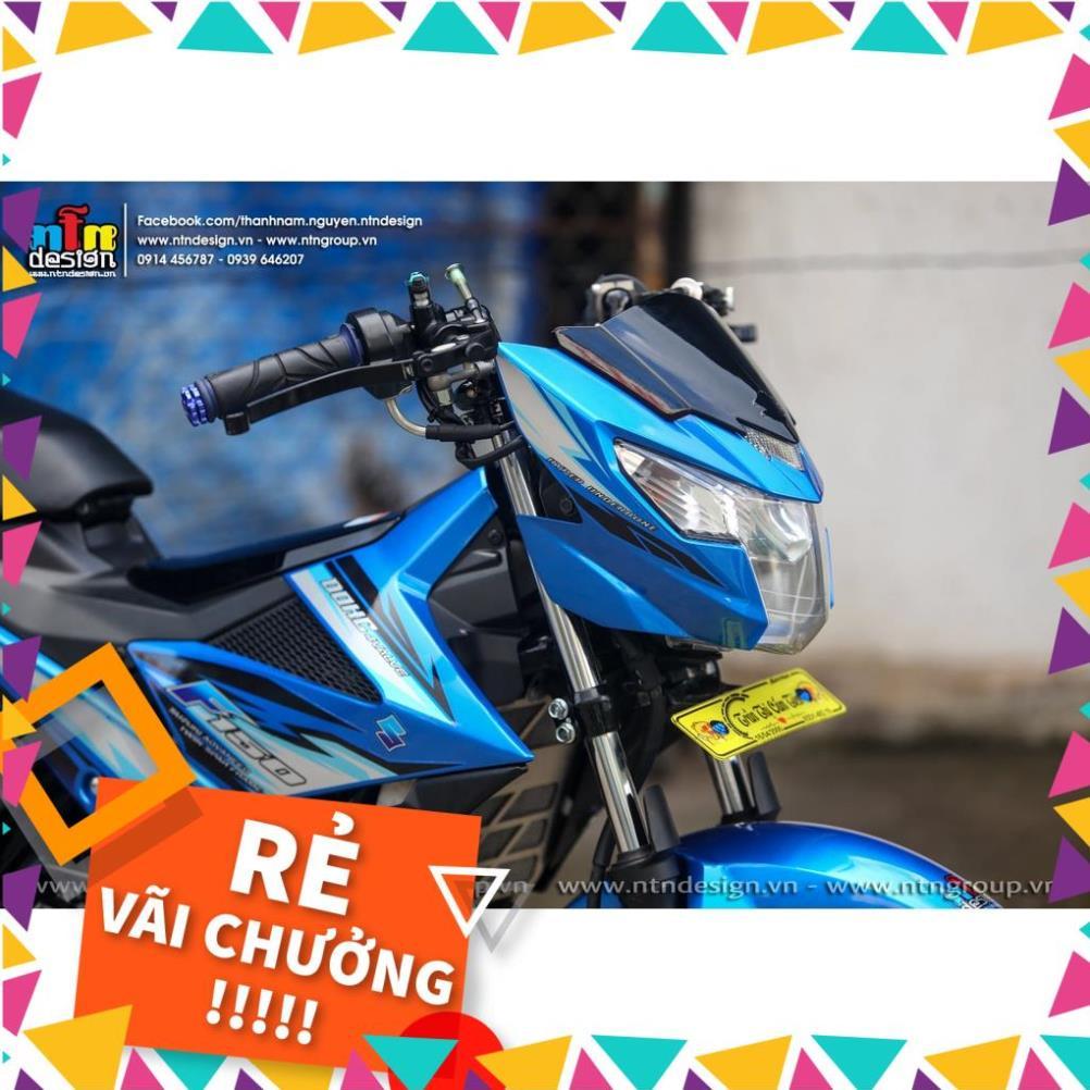 Tem Rời Raider FI Mẫu Trắng Xanh Đen