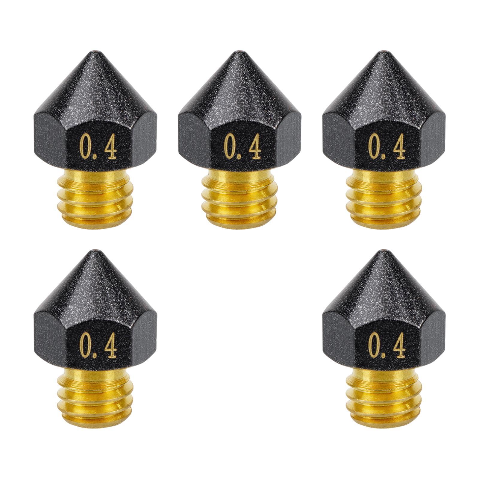 5Pcs Printer Nozzle , Hardened Nozzle for Printer Accessories