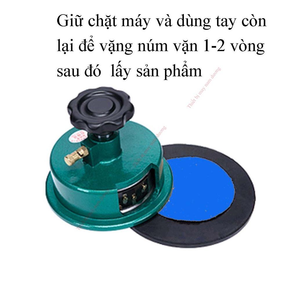 Máy cắt mẫu vải tròn &gt; máy cắt lấy mẫu ngành may