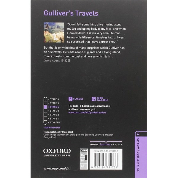 Oxford Bookworms Library (3 Ed.) 4: Gulliver's Travels MP3 Pack