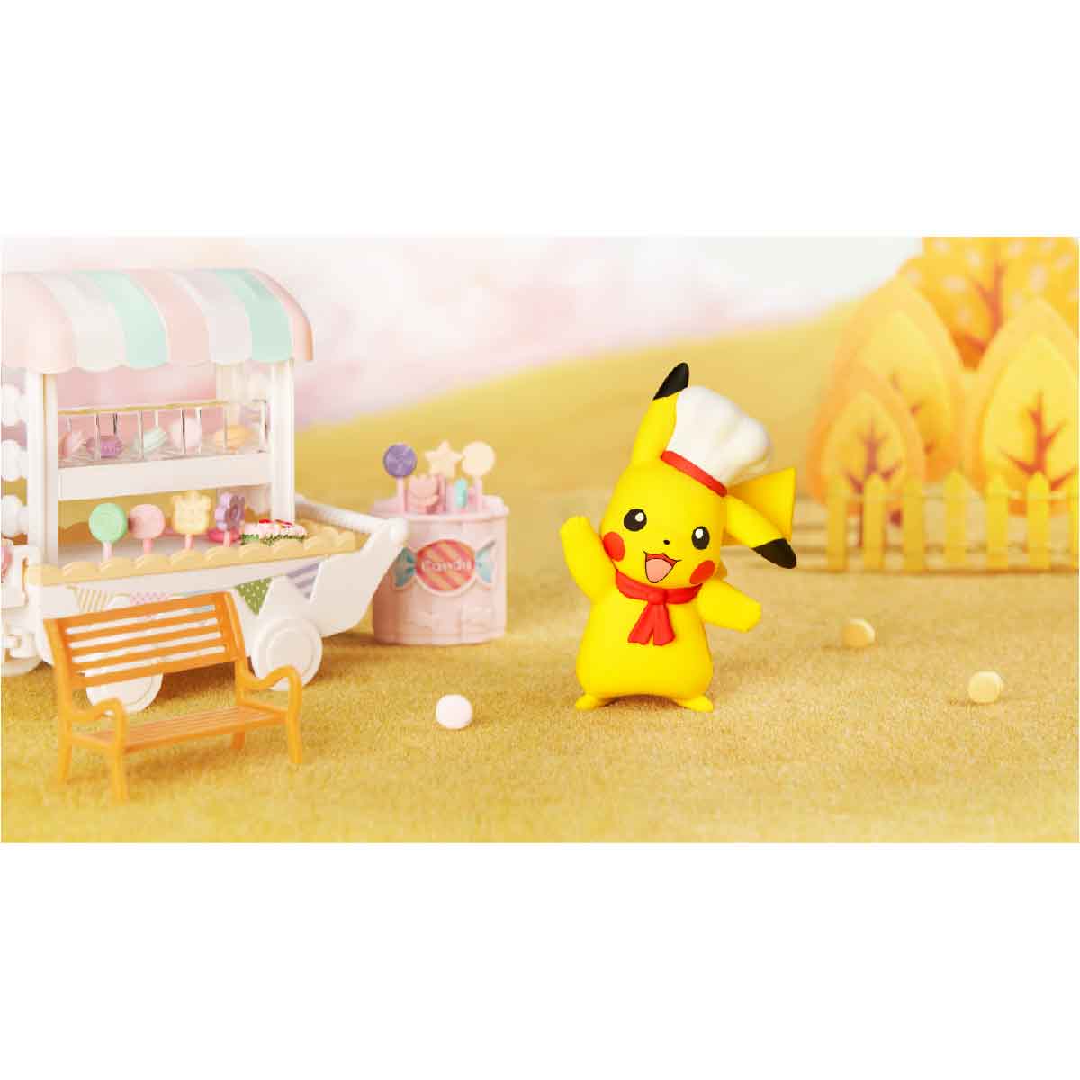 Đồ Chơi Mô Hình Pikachu Làm Đầu Bếp POKEMON TOYS CHEF/LBW24007