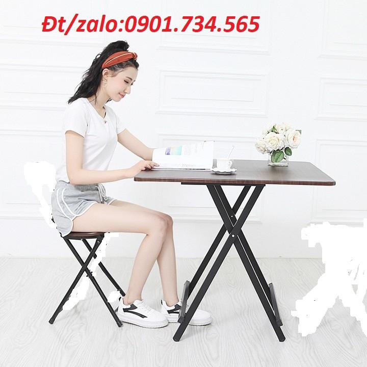 Bàn ăn gấp gọn , bàn ăn thông minh tiện dụng. Chất liệu gỗ phủ melamine chống nước cao cấp