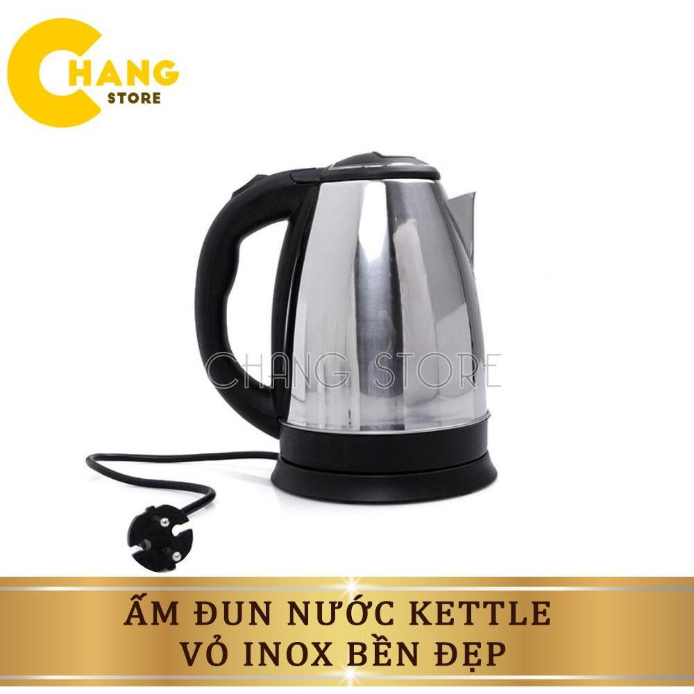 Ấm Đun Nước Siêu Tốc Inox 1,8l Sôi Nhanh, An Toàn, Tiện Lợi