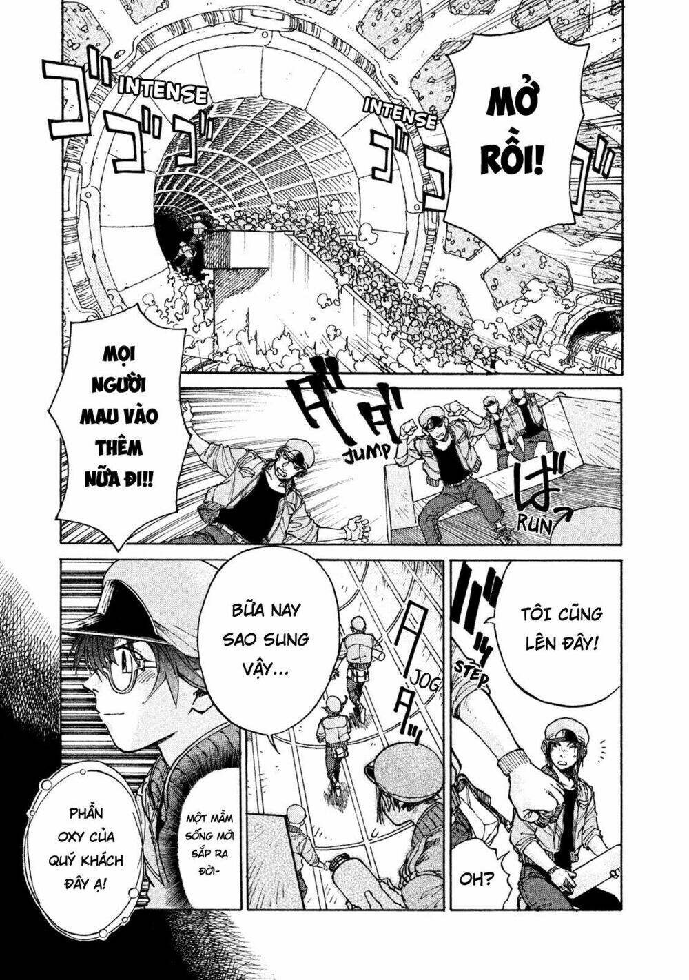 biệt đội tế bào black - hataraku saibou black chapter 3 8