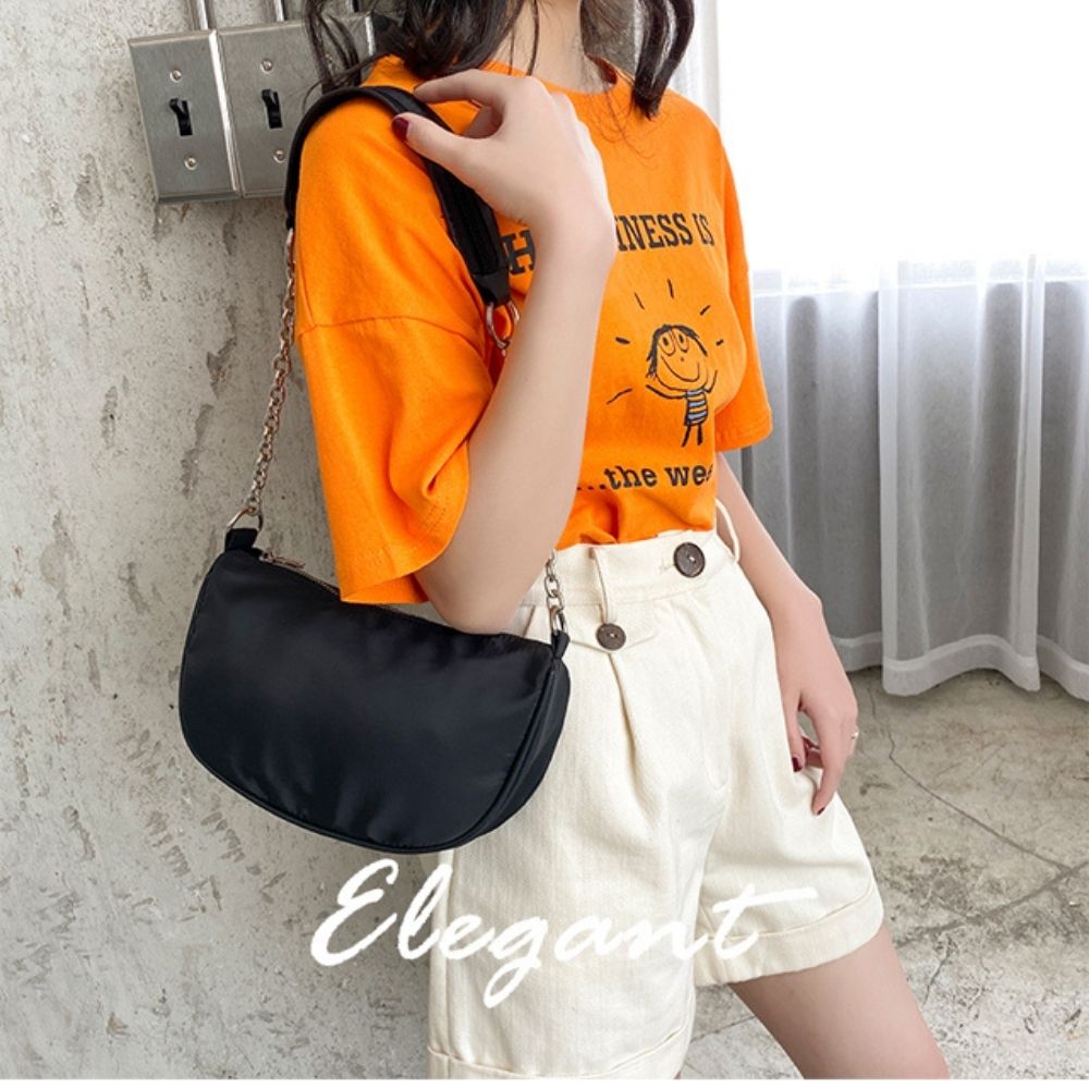 Túi Đeo Chéo Mini Thời Trang Nữ Kẹp Nách Xách Vai - Đựng Mỹ Phẩm Chống Nước Hàng Quảng Châu Xịn Giá Rẻ