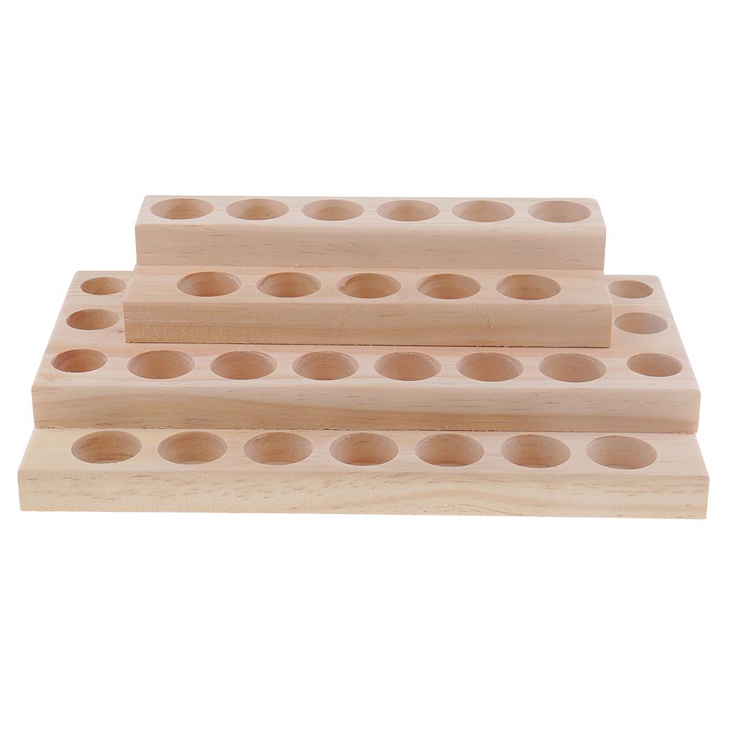 4Tier Essential Oil Aromatherapy Bottles Display Stand Oil Rack Storage Case