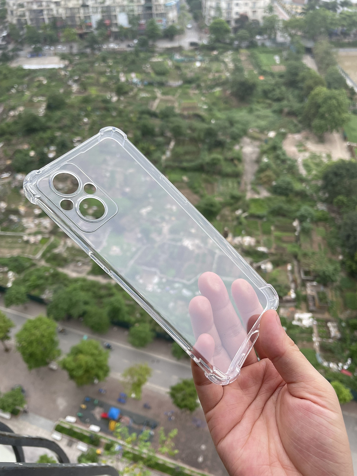 Ốp lưng dẻo trong chống sốc dành cho OPPO Reno 8z