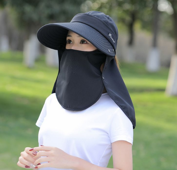 Mũ khẩu trang chống nắng chống tia cực tím cao cấp