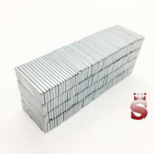 Nam châm kích thước 30x10x2mm mạ kẽm