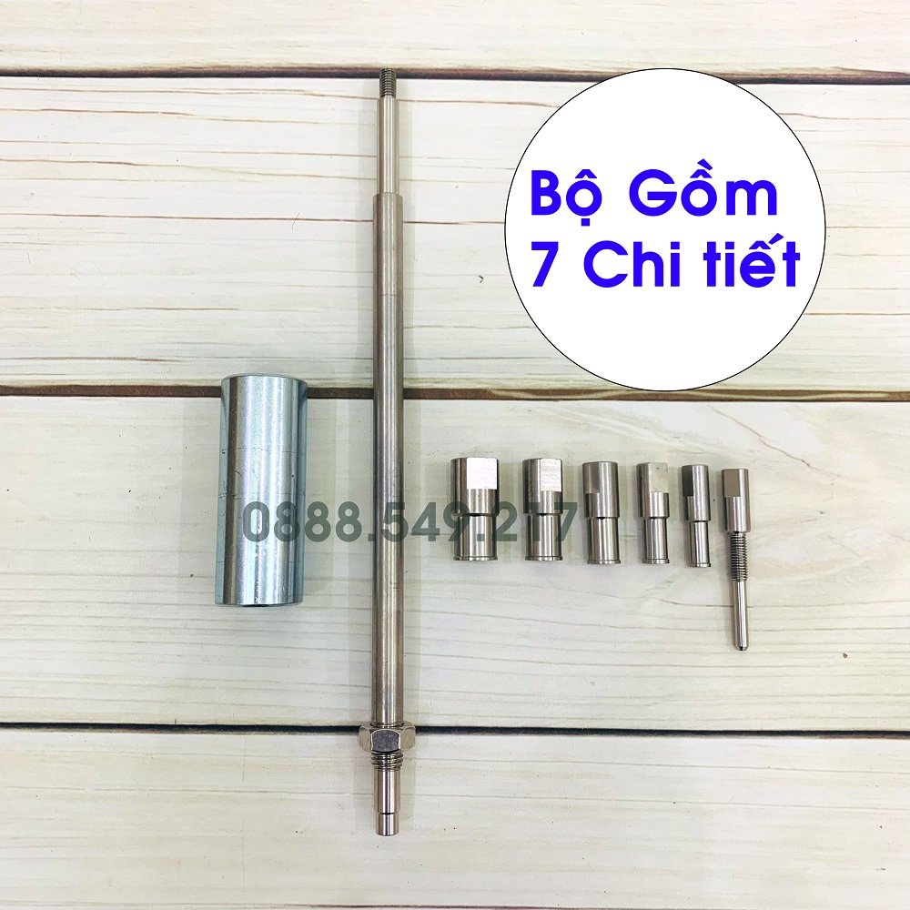 Cảo Giật Bạc Đạn Xe Máy 6 Đầu 100% Inox