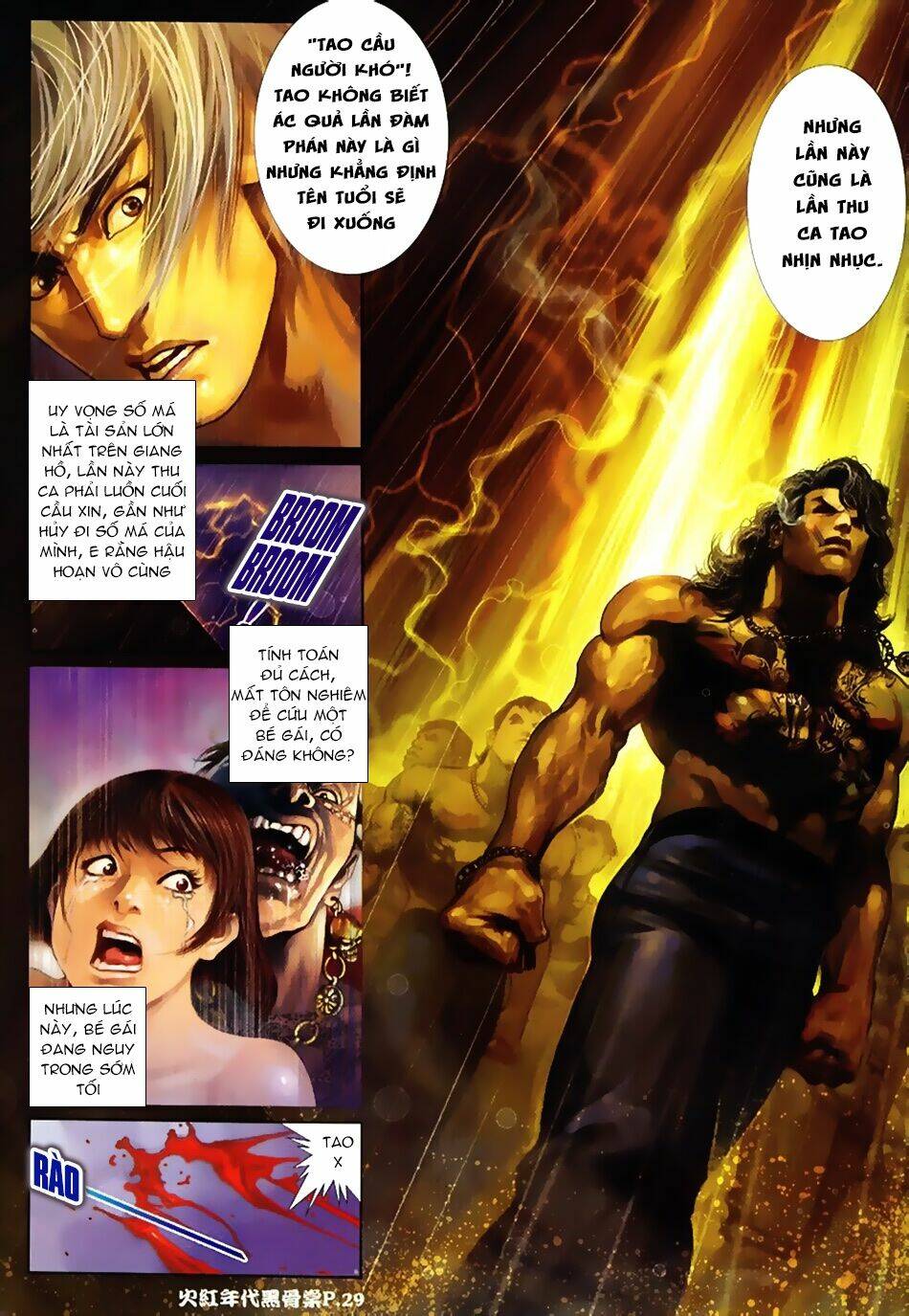 hỏa hồng niên đại hắc cốt đường chapter 12 13