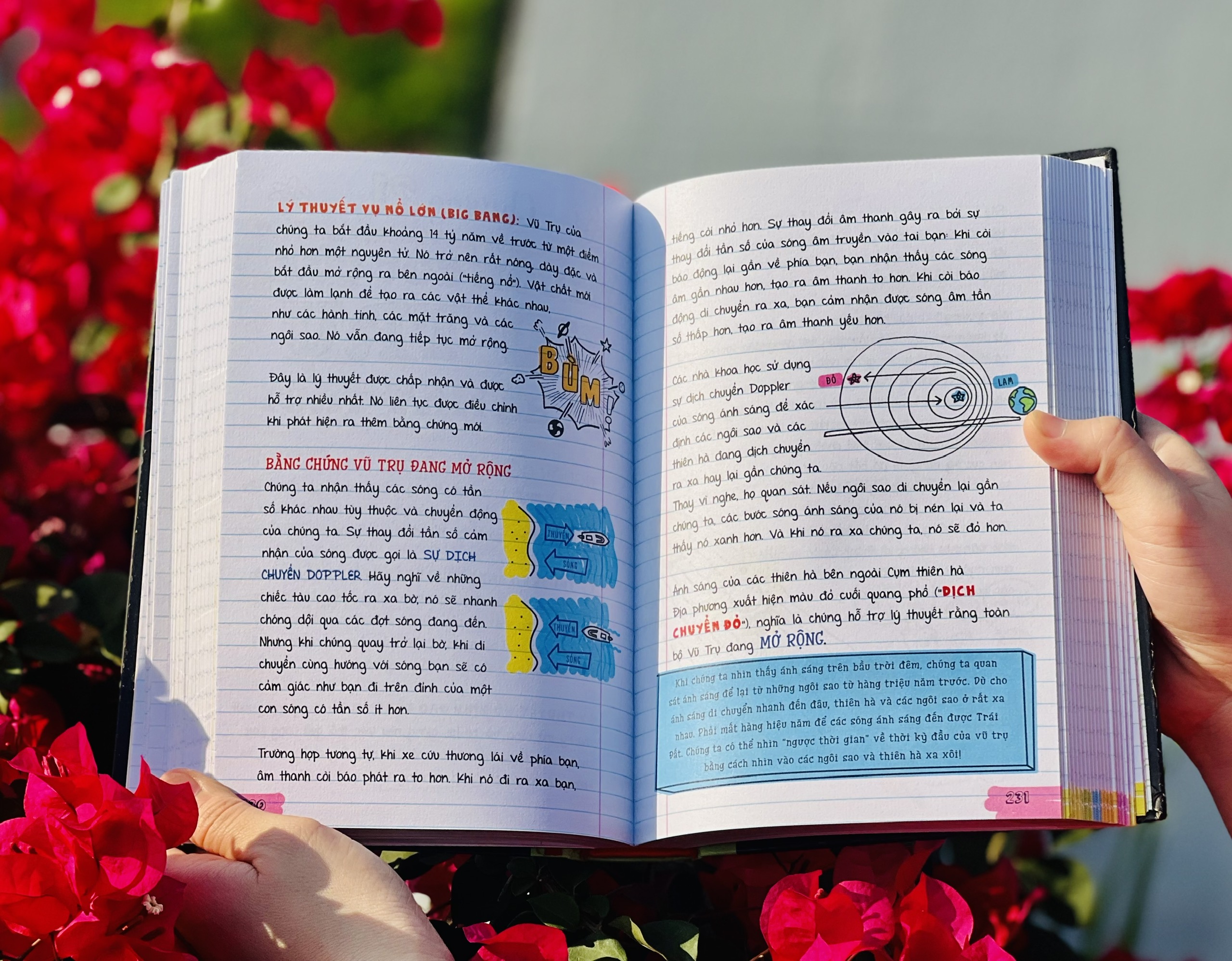 Sách Sổ Tay Khoa Học - Tổng Hợp Kiến Thức Khoa Học Từ Lớp 4 Đến Lớp 9 - Á Châu Books, Bìa Cứng, In Màu