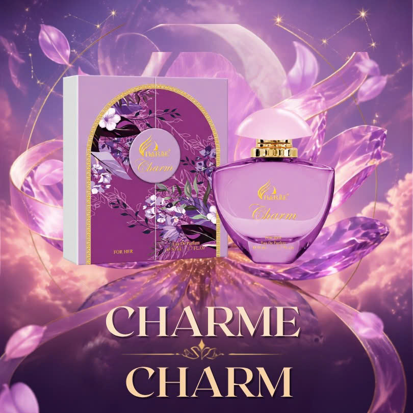 Nước Hoa Nữ Charme Charm 50ml Chính Hãng – Sang Trọng, Ngọt Dịu, Hiện Đại, Lưu Hương 7–12 Giờ