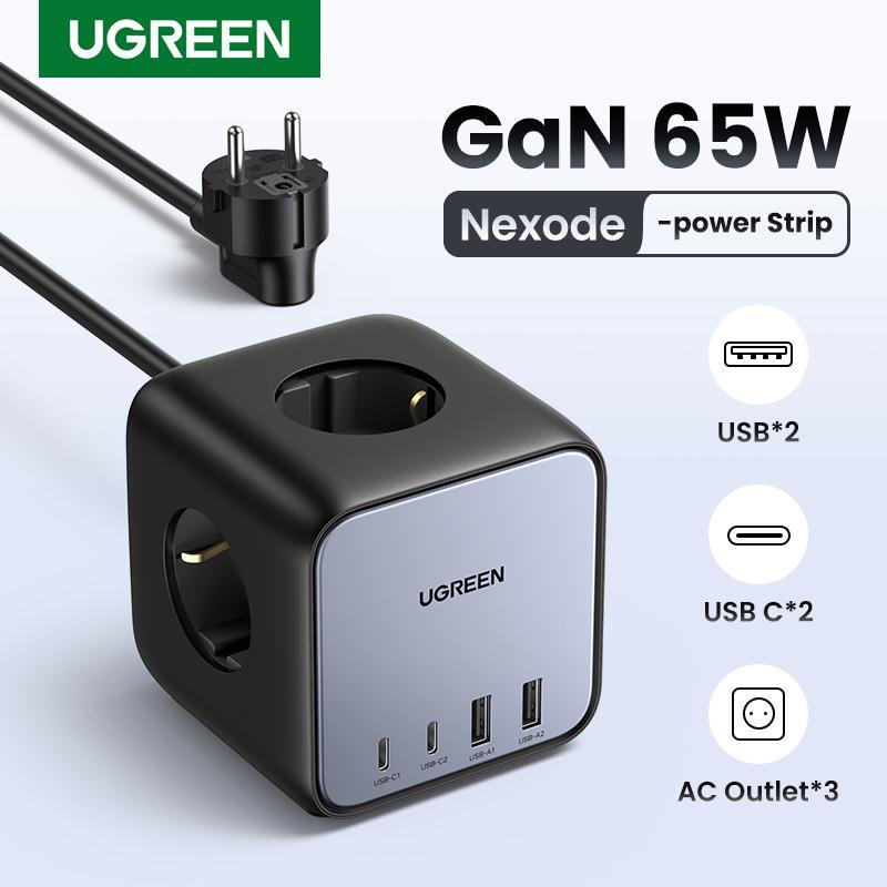 Trạm sạc UGREEN 65W CD268 USB C DigiNest Cube- hàng chính hãng