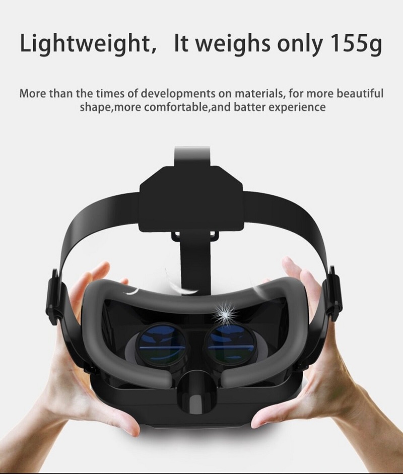 Kính Thực Tế Ảo 3D VR Shinecon G13 Dành Cho Điện Thoại Thông Minh 4.7-7.2 Inch - Hàng Nhập Khẩu