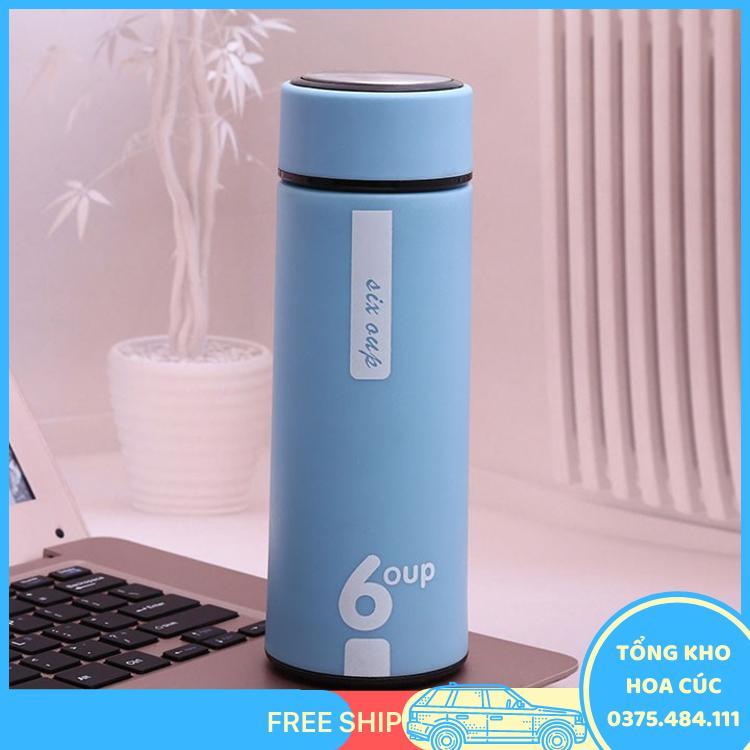 Bình Đựng Nước Giữ Nhiệt Đa Năng Bọc Nhựa Chống Nóng An Toàn Tiện Dụng 450Ml - Giao Màu Ngẫu Nhiên - Vận Chuyển Miễn Phí Toàn Quốc