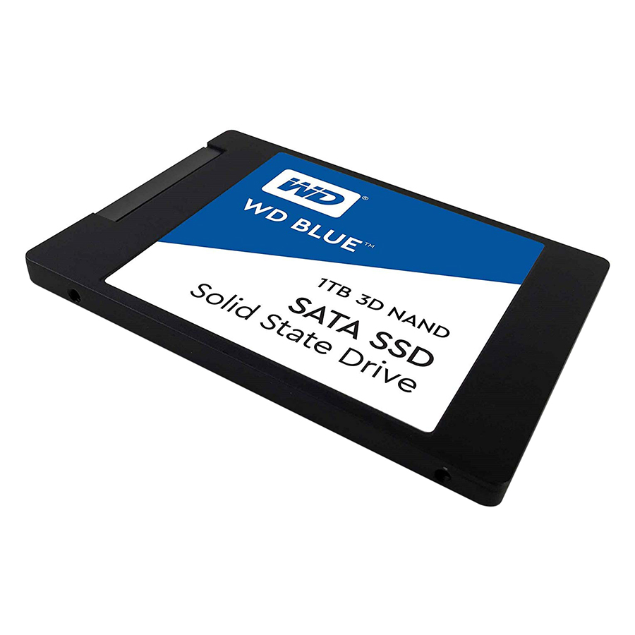 Ổ Cứng SSD WD Blue 3D NAND WDS100T2B0A 1TB Sata III 2.5 inch - Hàng Nhập Khẩu