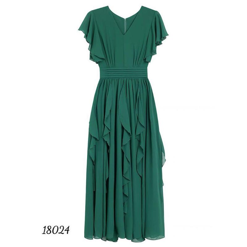 Đầm maxi voan chiffon