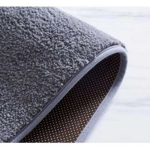 Bộ 2 Thảm Nhà Bếp Lông Cừu Cao Cấp Chống Trơn Trượt – Thảm Lau Chân 40x60 &amp; 40x120cm Hút Nước Nhanh, Bám Sàn Tốt, Siêu Bền - HÀNG CHÍNH HÃNG MINIIN