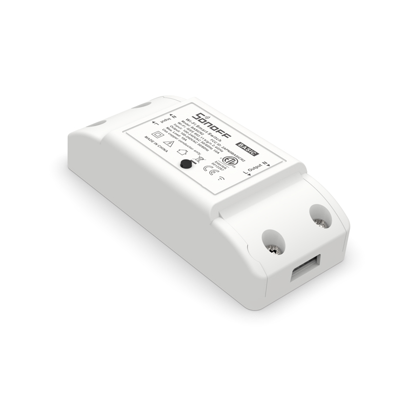 Công Tắc Sonoff Basic R2 Điều Khiển Từ Xa Qua Wifi / Bluetooth