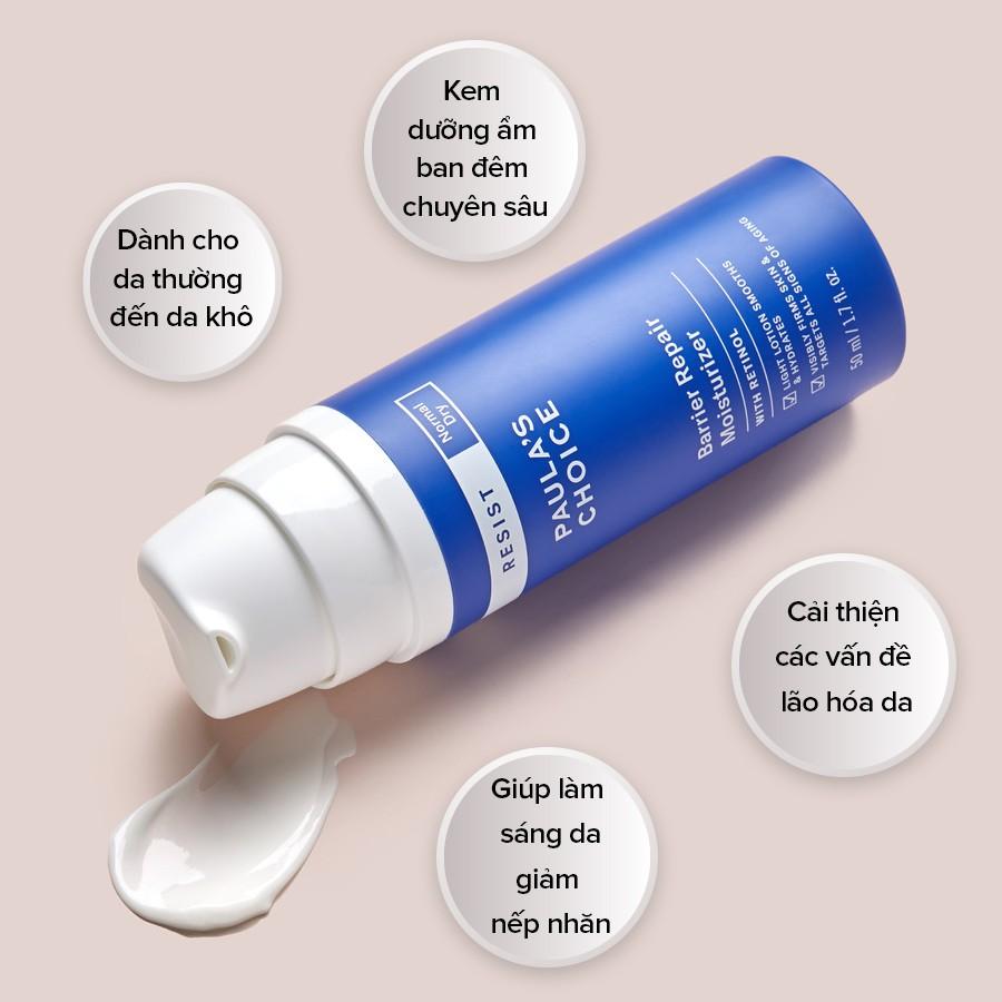 Kem dưỡng tái tạo da chống lão hóa chứa Retinol-Resist Barrier Repair Moisturizer 50ml SKU7610