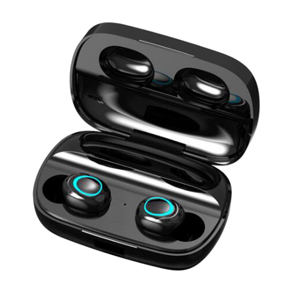 Bluetooth Headset, IPX5 Wireless Bluetooth 5.0 Earphone With Mic, 300H Playtime Bluetooth Headset, 3500mAh, LED Display, For IOS Android