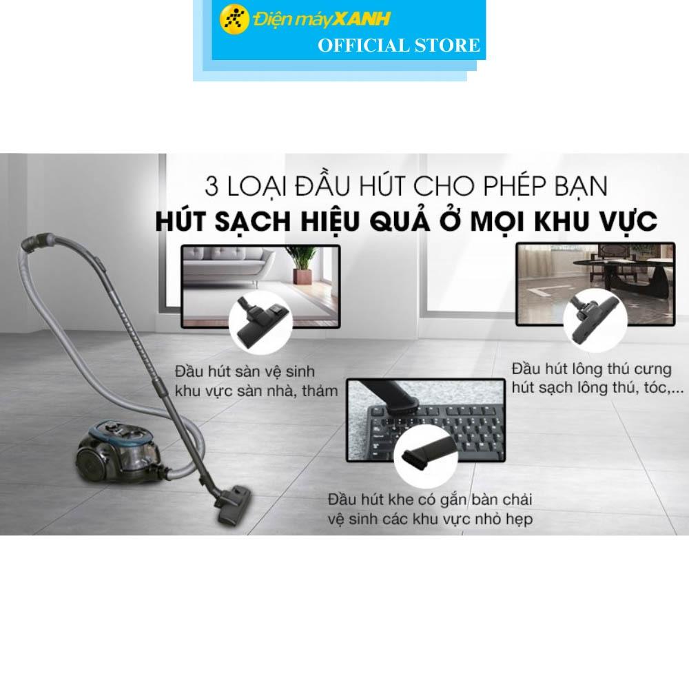 Máy hút bụi dạng hộp Samsung VC18M21M0VN/SV-N - Hàng Chính Hãng